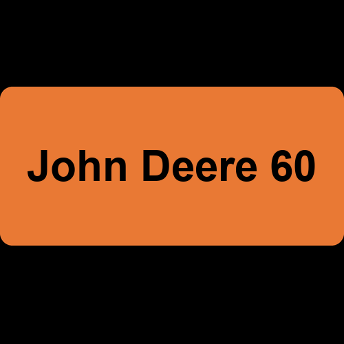 John Deere 60